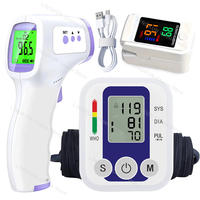 Upper Arm Automatic Blood Pressure Monitor BP Sphygmomanometer Pressure Meter Tonometer for Measuring Arterial Pressure