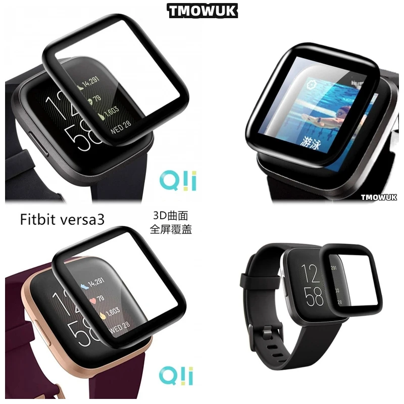 

For Fitbit Sense 2 Versa3 2 4 Inspire 3 Charge 6 5 Sweatproof Guard Protective Layer Flexible Skin Invisible Defense Cover