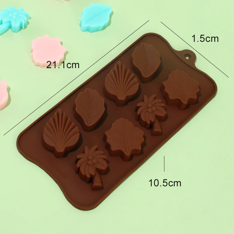 Leaf Shaped Chocolate Mold Molde Silicona Baking Mold Silicone Molds Cake Mold De Silicona Pasteleria Y Reposteria