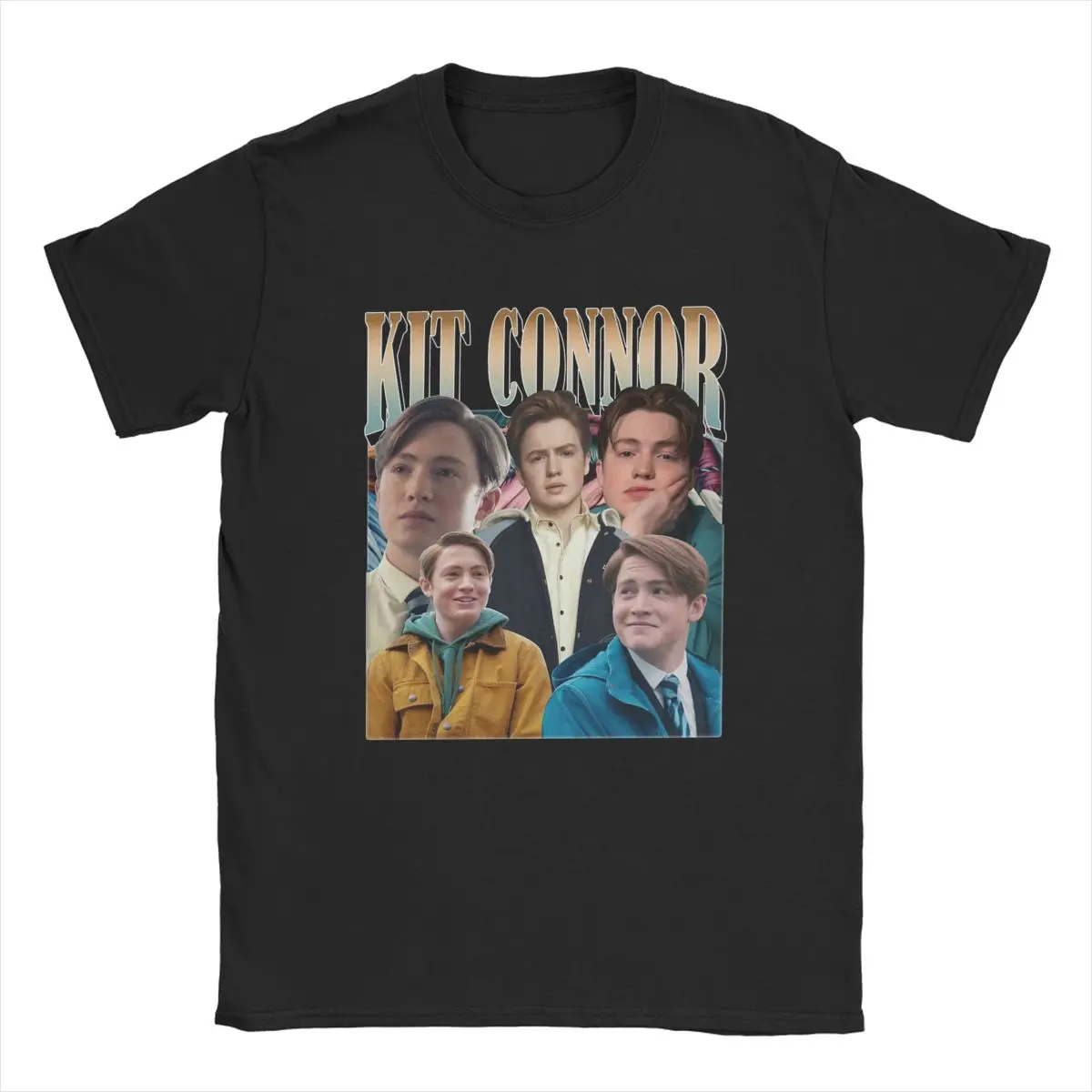 Kit Connor 90's Vintage T-Shirts Men Hipster Cotton Tees Crewneck Short Sleeve T Shirts Gift Idea Tops