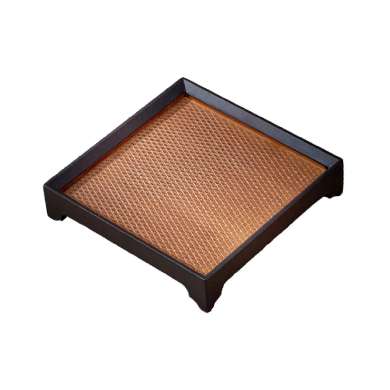 Bamboo Chinese Tea Tray Tea Lover Gift Versatiled Snack Plate Gongfu Tea Table for Hotel Restaurants Cafes Household Teahouse