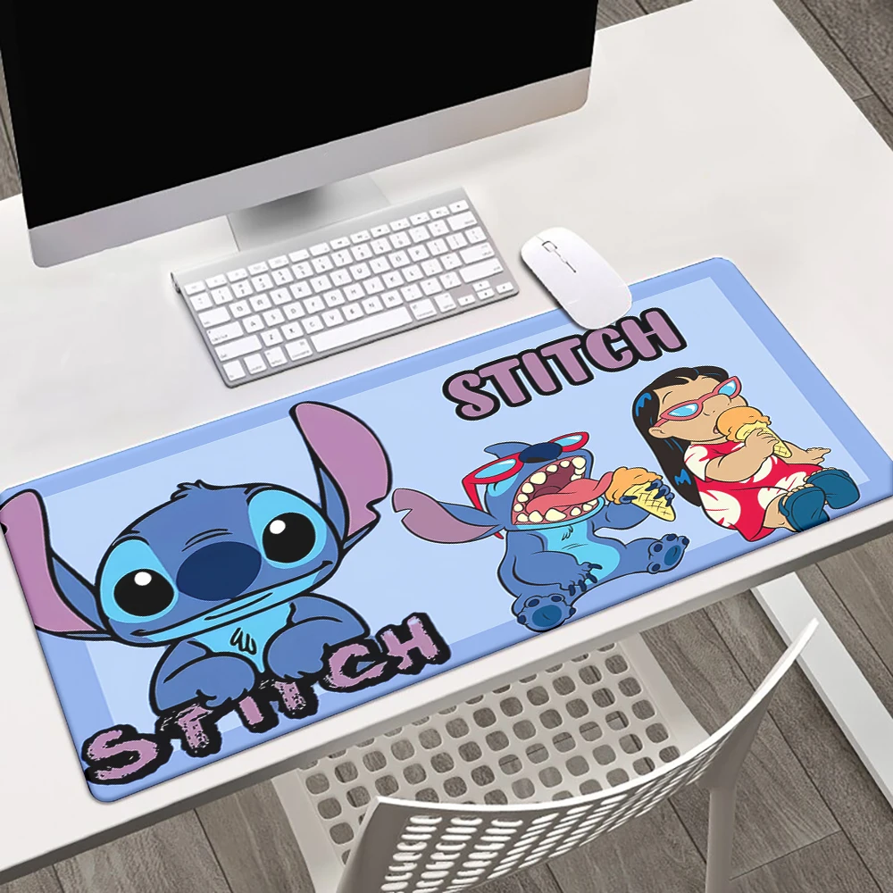 STITCH Mouse Pad Keyboard Gaming Accessories Mouse Mats Game Office Computer PC Gamer Laptop Desk Mat placemats for table