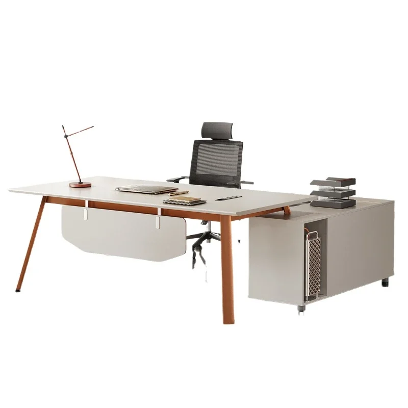 

Современный компьютерный стол и стул, комбинированный офисный стол, офисный стол генерального директора простой
