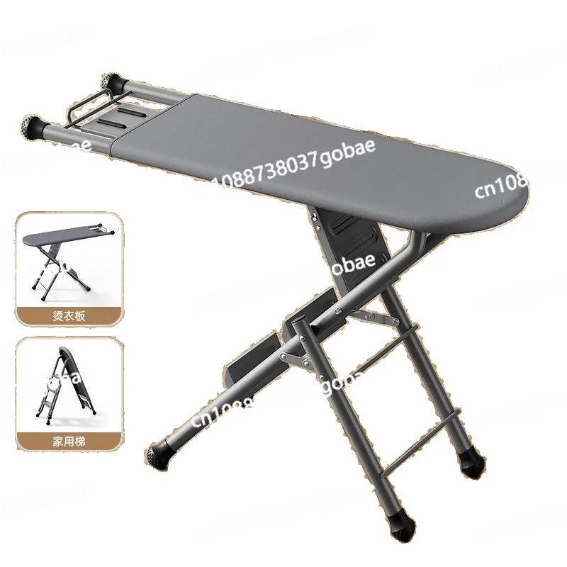 

Ironing board Household folding multi-function ladder, large ironing board ironing board rack