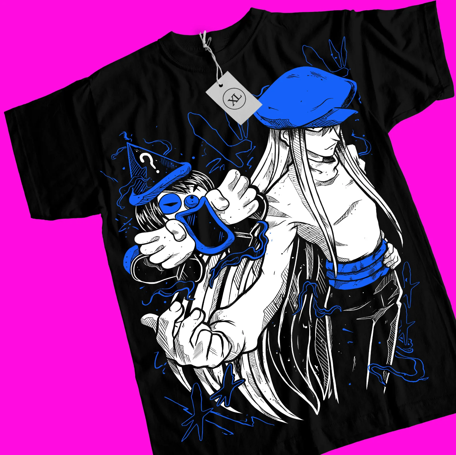 

Hunter X Hunter Kite T-Shirt Anime Manga HxH Black T-Shirt,All Size