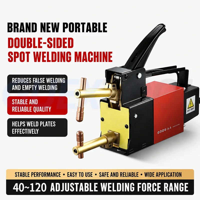 Sheet Metal Spot Welding Machine Handheld Resistance Welder Double-sided Collision Welding Machine Butt Welder Automotive Repair