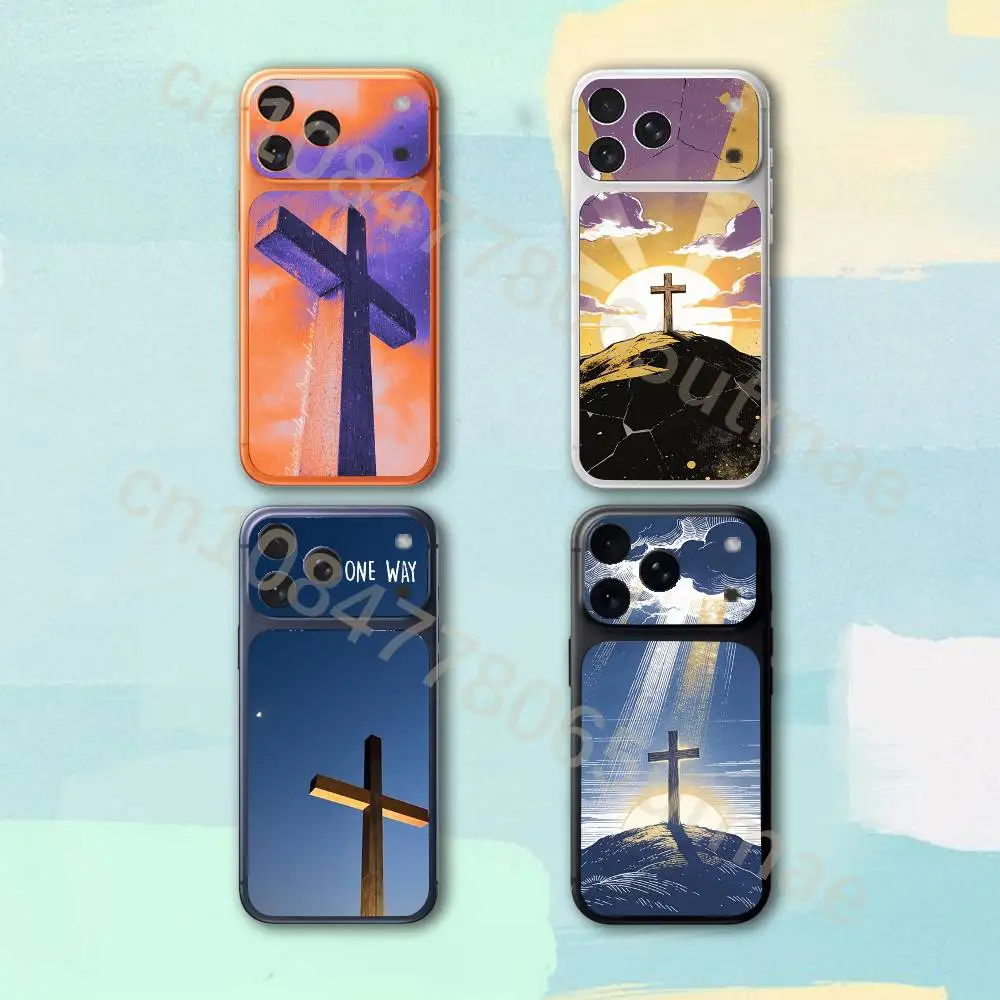 

Защитная пленка-наклейка The Cross для задней крышки аккумулятора Apple iPhone 17 Pro, 17 Pro Max с наклейкой для камеры