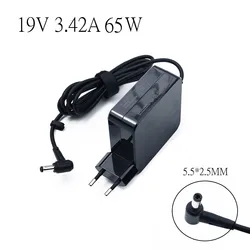 Adattatore per laptop caricabatterie CA 19V 3.42A 65W 5.5X2.5mm ADP-65DW per ASUS x450 X550C x550v w519L x751 Y481C alimentatore