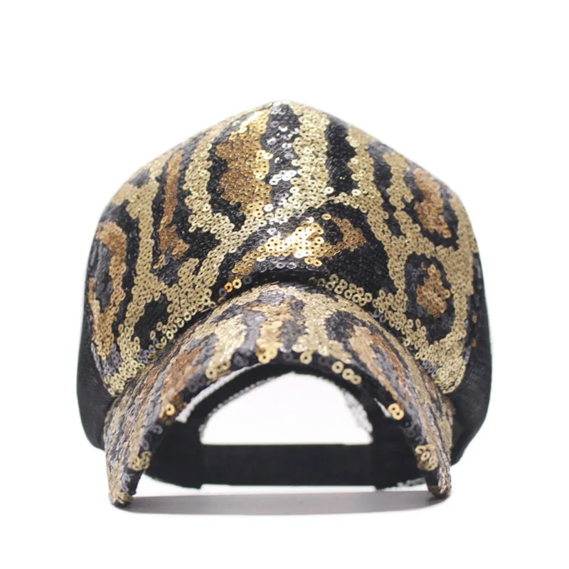 YOYOCORN Sports Cap Sanpback ladies embroidered baseball caps sequins fashion casual curved hats girls can adjust hip hop hat