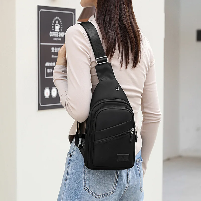 Sports Women's Crossbody Bag Casual Single Shoulder Small Canvas Bag Lightweight Mobile Phone Shoulder Bag Fashionable 2026 N...