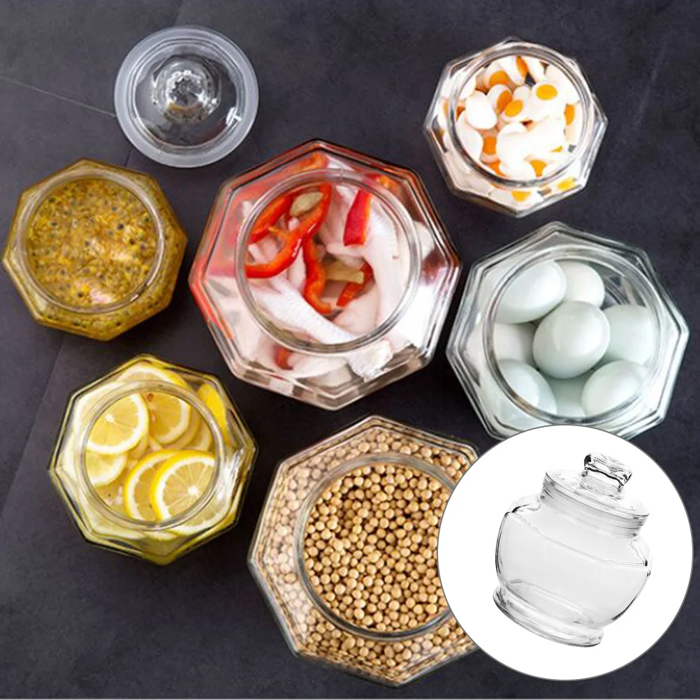 

Pickling Container Jar with Airtight Lid Pickle Storage Jars Lids Containers Large Food