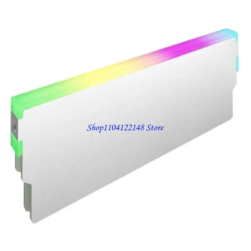 P9FA High Efficiency Memory Cooling Cover with ARGB Lighting for PC RAMs Ensuring Low Temperatures and Quiet Functionality