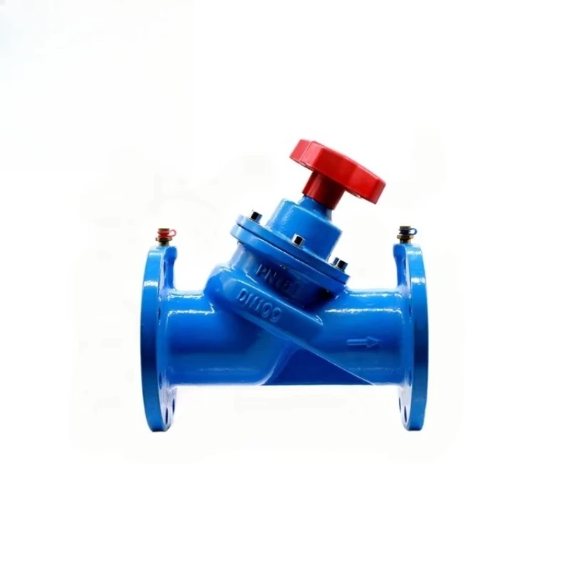 High Pressure Hydraulic System Handwheel Digital Lock Balance Valve Static Balancing Valve