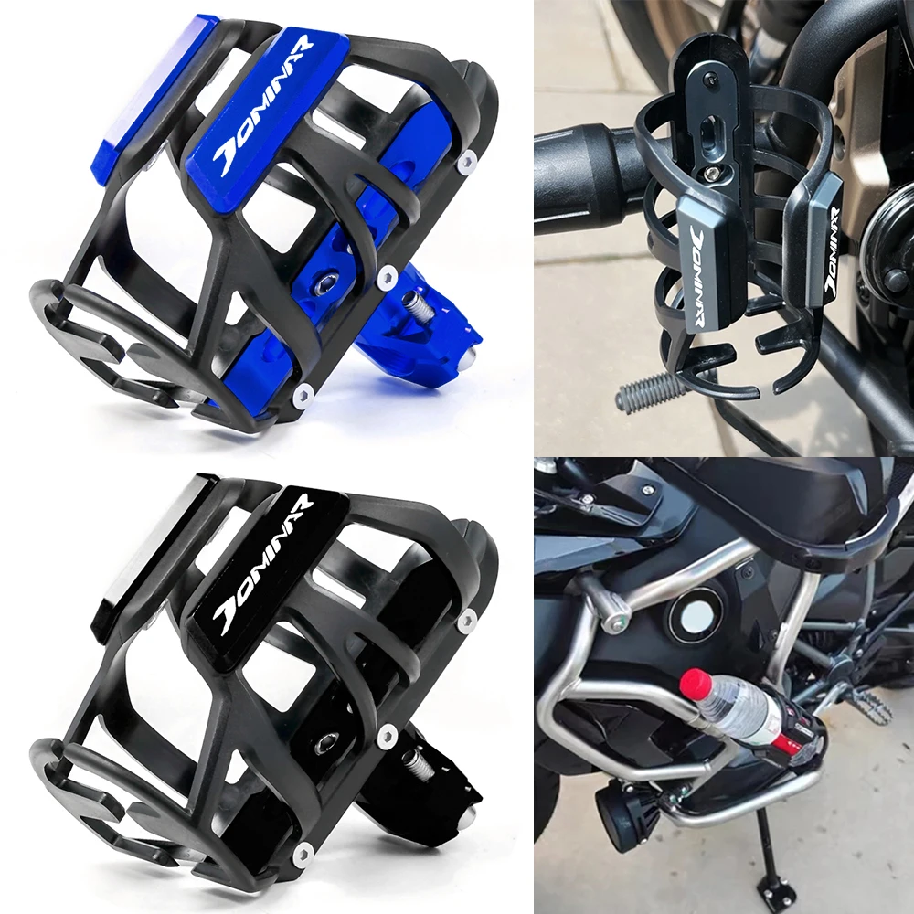 For Bajaj Dominar 400 250 Dominar400 Dominar250 2018-2024 Motorcycle Accessories Beverage Water Bottle Cage Drink Cup Holder