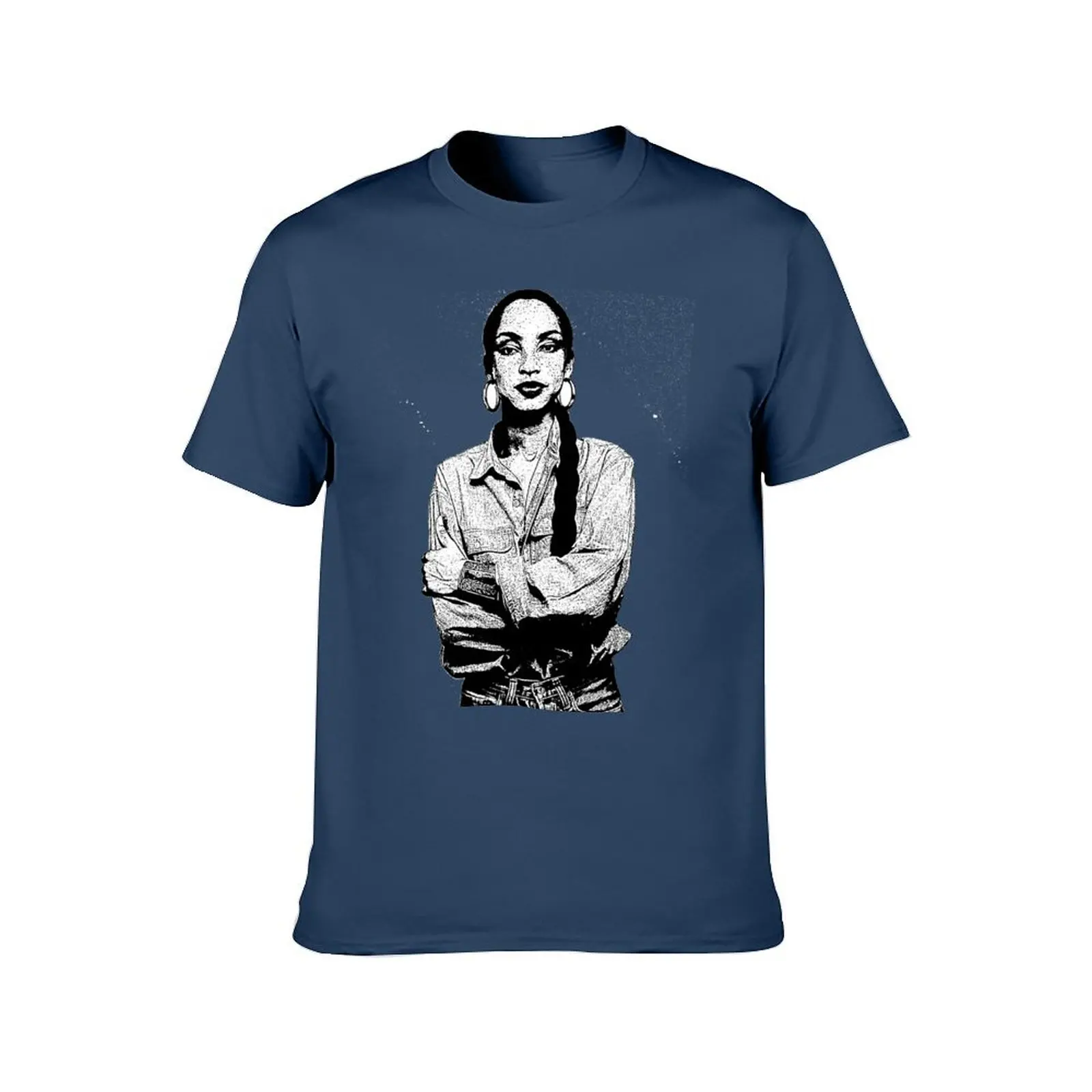 SADE Braided T-Shirt customs design your own cotton man t-shirts fashion shirts sweat t shirt men