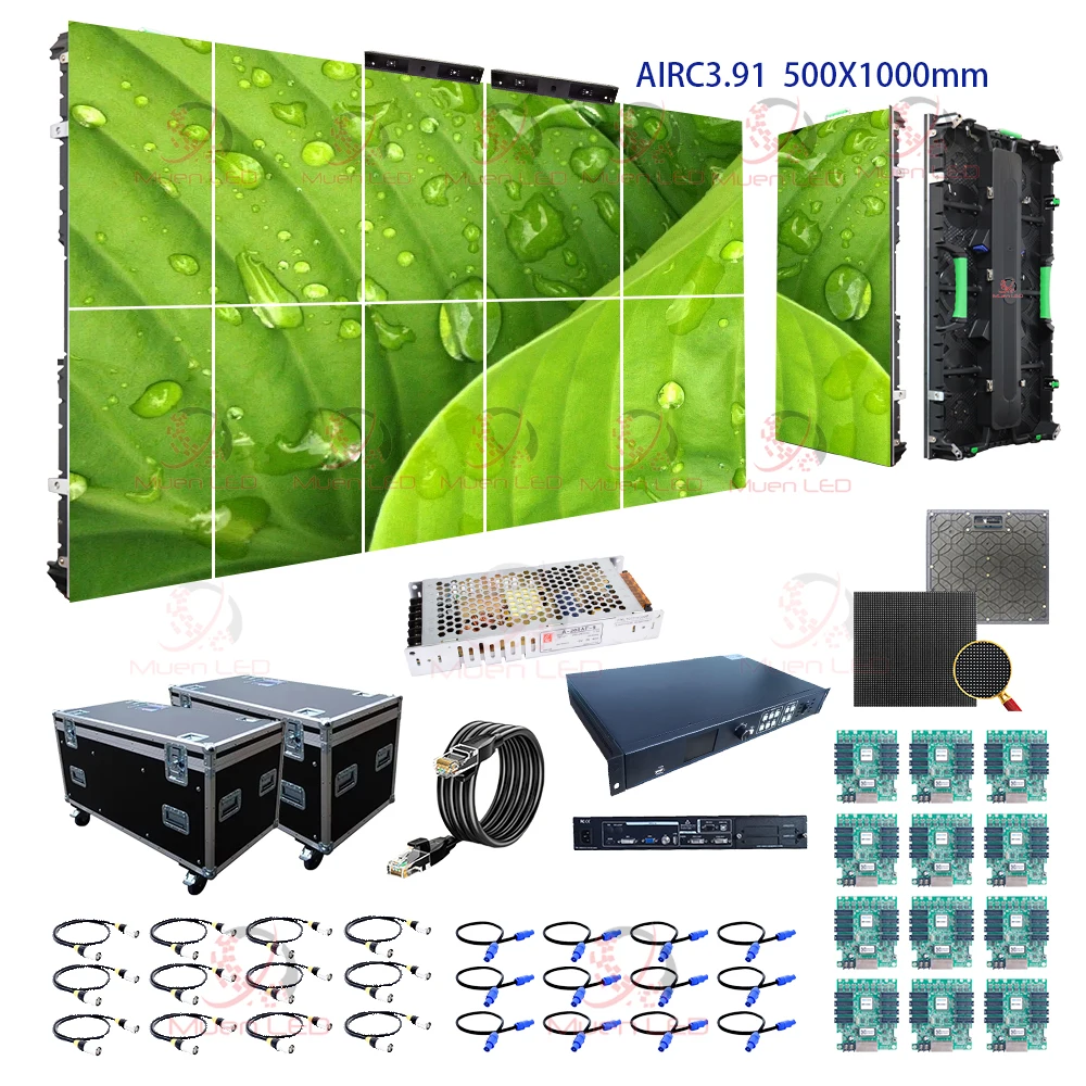 AIRC3.91 Indoor Rental LED Display for Commercial Activities and Entertainment Performances Digital Signage and LED Display