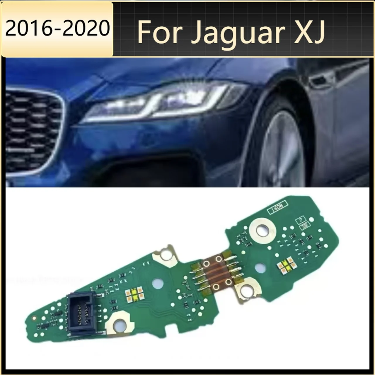 

For Jaguar XJ 2016-2020 Board LED Chip Daytime Running Light Chip Car Accessories Headlight Angel Eye Board DRL Light Source
