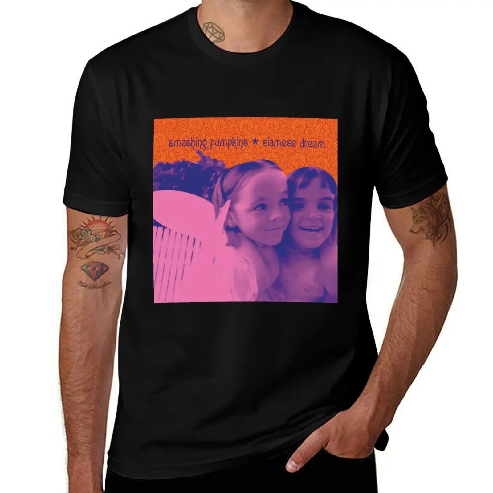 

Siamese Dream T-Shirt Holiday Casual Short Sleeve Top