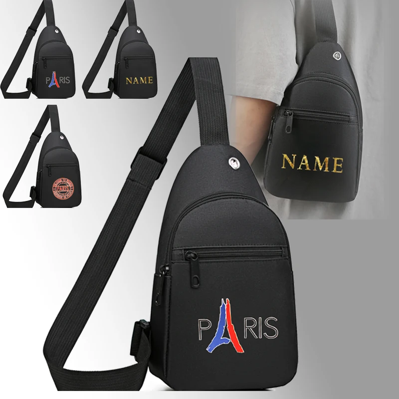 

Мужские и женские поясные сумки с буквенным принтом для путешествий и фотографии, сумки через плечо с несколькими карманами, сумки через плечо.