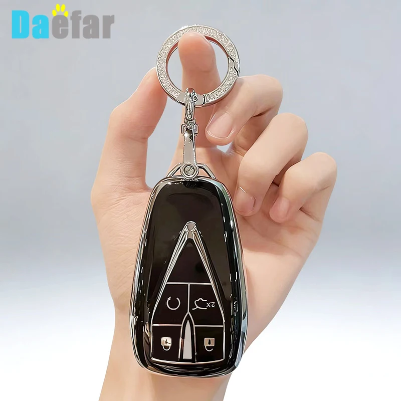 TPU Car Key Case Cover For Changan CS35 PLUS CS75PLUS CS55PLUS Eado UNI-T Oushang X5 X7 EV 2019 2020 Shell Fob Accessories