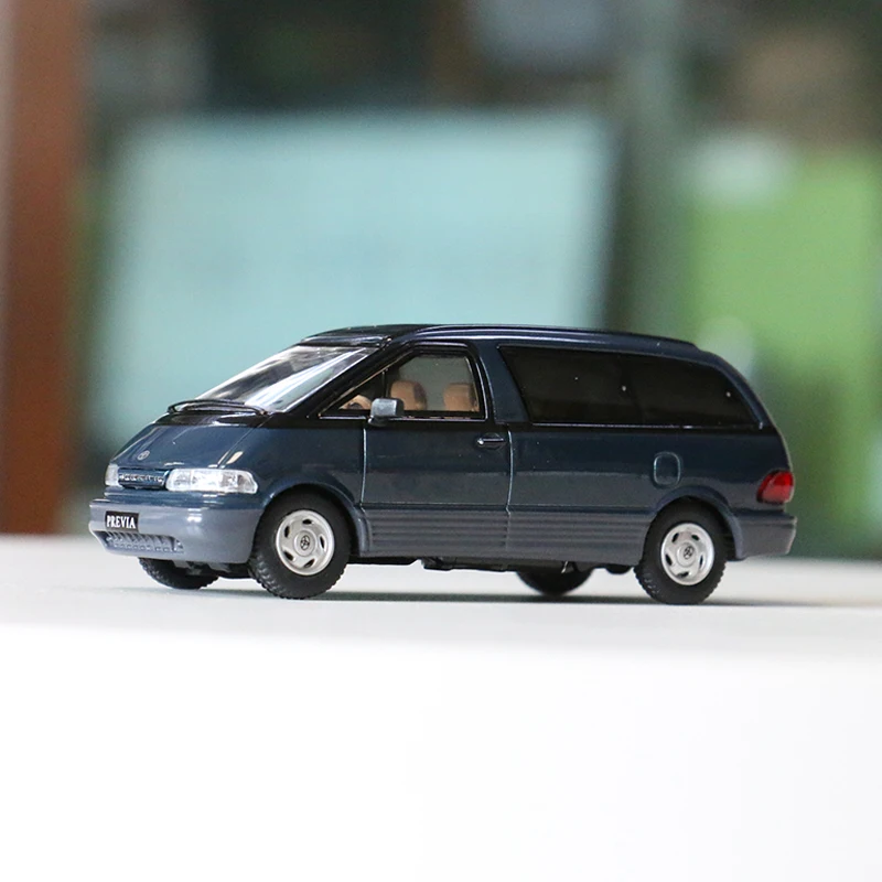 Alloy Simulação Model Car, GCD 1:64 Toyota Previa 1 Generation (XR10) Series