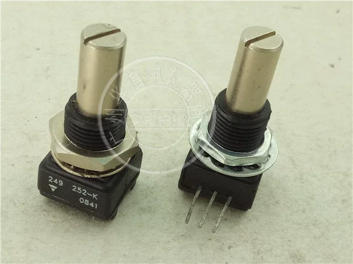 Original new 100% 249-252-K sealed potentiometer 2.5K shaft diameter 6.4MM (SWITCH)