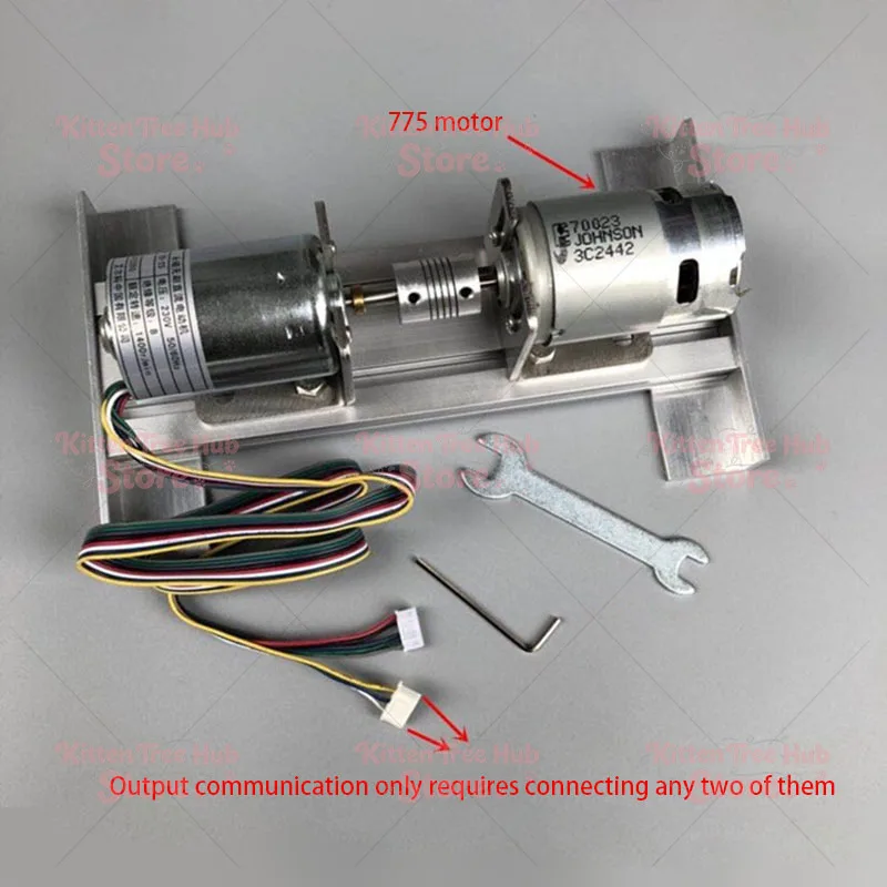 Silent Double Bearing DC Motor, 220V High Voltage Generator