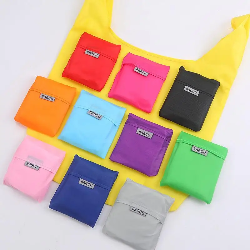 Reusable Foldable Shopping Bags Splash Resistant Lightweight Large Grocery Totes for Shopping Travel Picnic Hiking