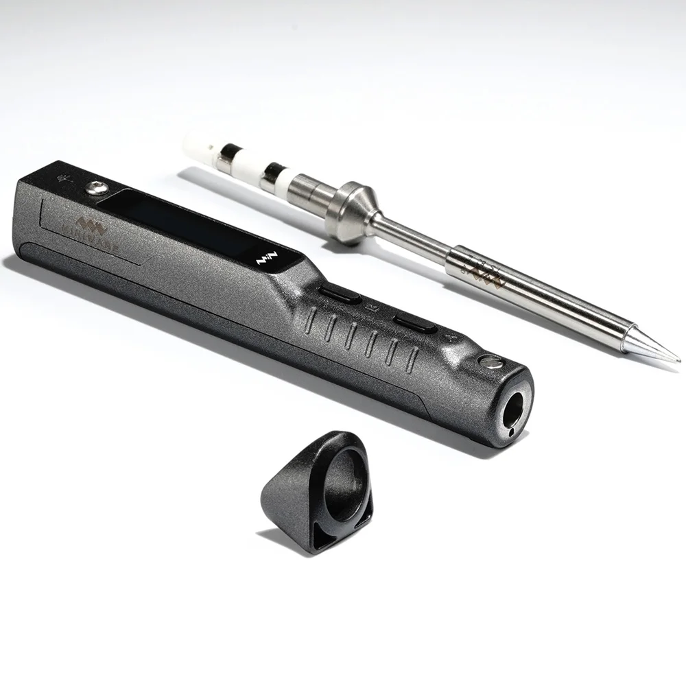 TS101 MINI OLED 65W Digital Electric Portable Smart Soldering station Kit with TS100 Original Replacement Iron Tip