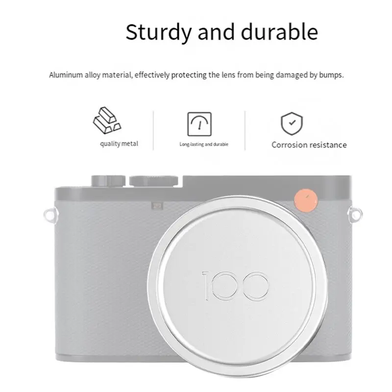 B27B Q3 Camera Lens Cap For Leica Q3 43, Q3, Q2 100Th Anniversary Edition- Camera Accessories