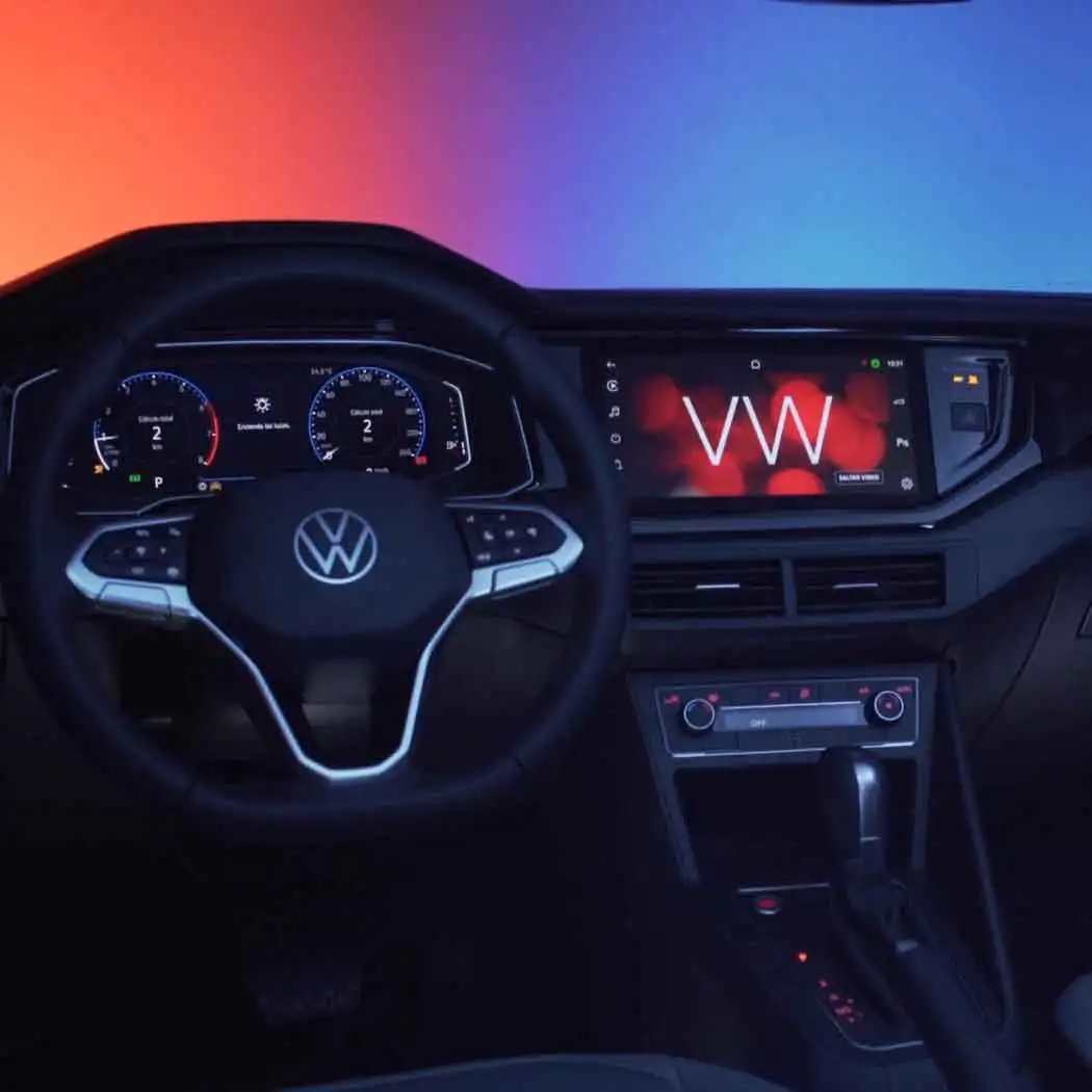 Protector de pantalla de vidrio templado para tablero de instrumentos, película antiarañazos, cristal para tablero de instrumentos Volkswagen Nivus 2020 2021