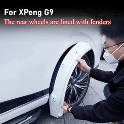For Xpeng G9 2024 Rear Wheel Lining Non-Perforated Fender Appearance Upgrade Accessories