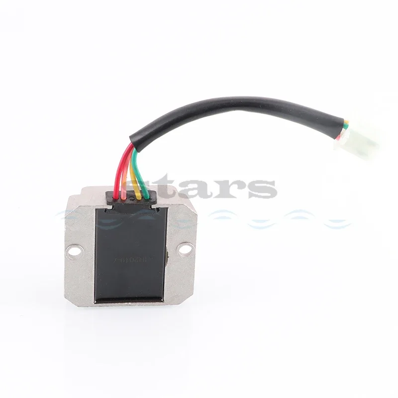 4 Wires 4 Pins 12 Voltage Regulator Rectifier For 150-250CC Motorcycle Scooter Moped ATV Aluminium Alloy Black White(optional)