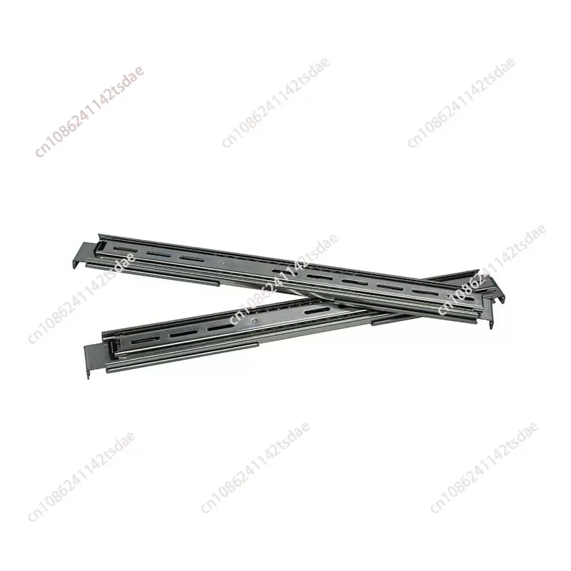 Heavy Duty 2U 3U 4U Server Slide Rails Kit, 450mm/650mm Three-Section Telescopic Rack Mount Guide Rails For Data Center