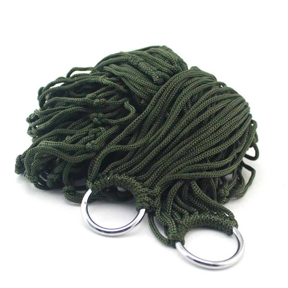 

Foldable Camping Hammock Lightweight Nylon Outdoor Traveling Durable Comfortable Strong Capacity Easy Assemble Colorful Creative
