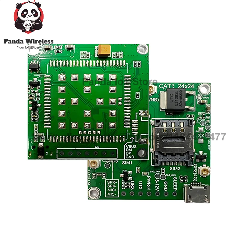 SIMcom A7672S-LASE 4G CAT1 Core Board A7672S-LASE Development Board TTL Seriële Poort, ondersteuning Data + voice 1 stks
