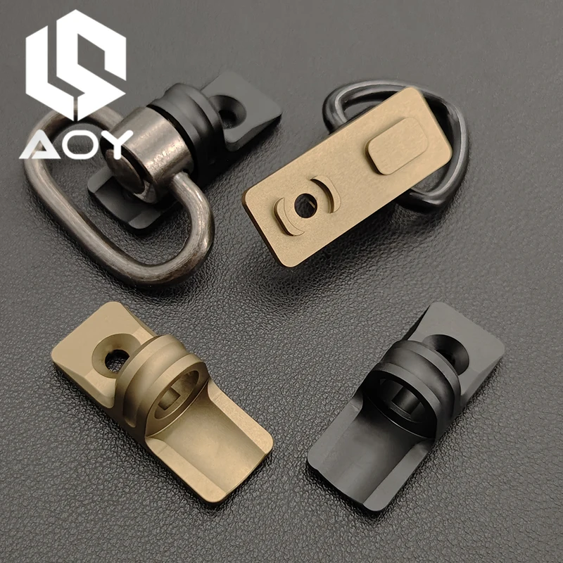 

New Sling Swivel Stud Mount Adapter For MLOK Rail Quick Release QD Sling Swivel Mount Adapter Hunting Gun Accessories