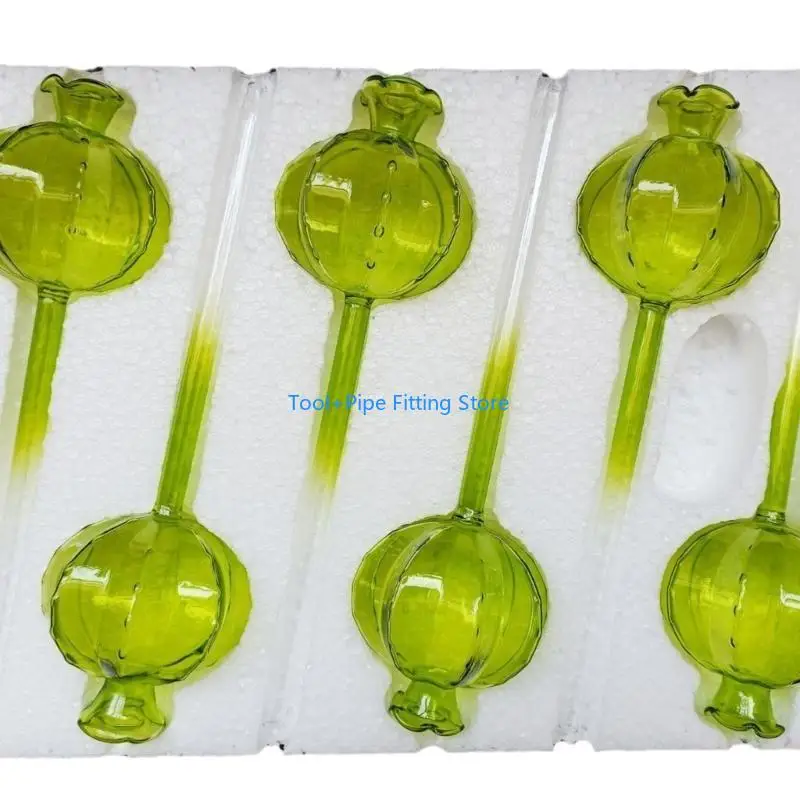 F92B Plant Watering Globes Pomegranates Glass Water Bulbs for Indoor Plant Vacation Watering System Self-Watering Stake