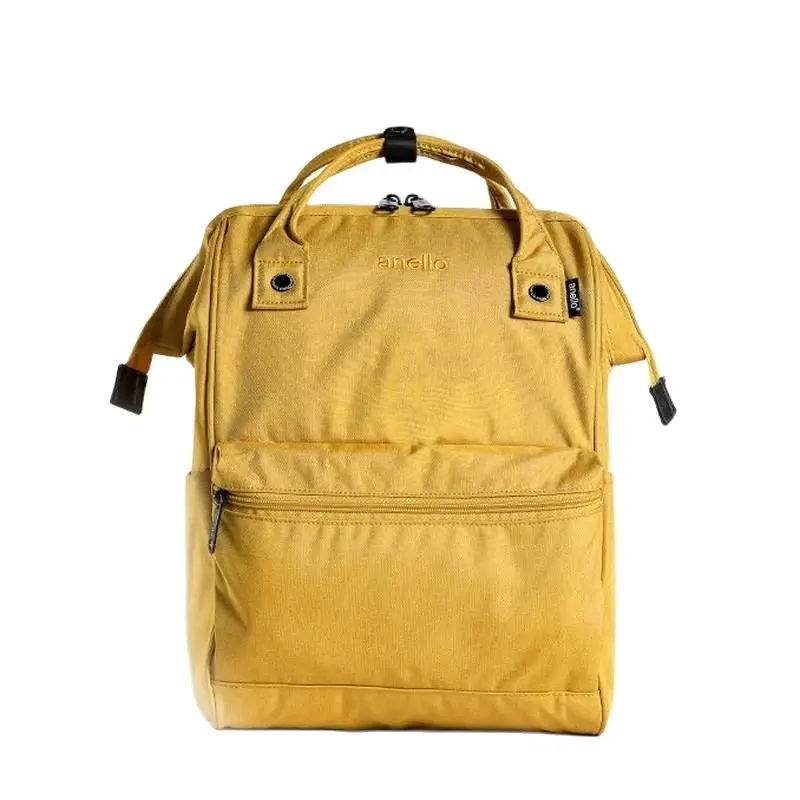 Zaino da donna alla moda borsa Color caramella anello borsa per Laptop impermeabile Oxford di grande capacità zaino per ragazzi e ragazze stile