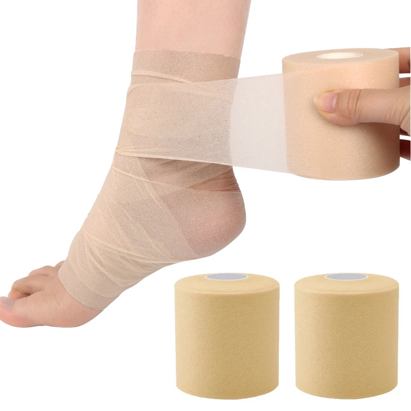 Foam Cotton Skin Film Self-adhesive Elastic Bandage Elbow Knee Skin Mask Film Foam Underwrap Sports Pre-Wrap for Athletic Tape