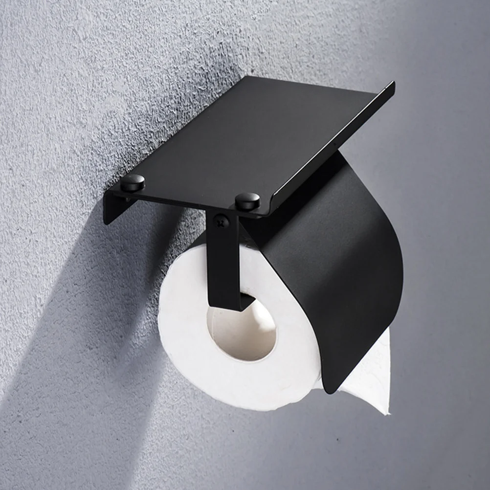 

Stainless Steel Tissue Box Wall-Mounted Storage Rack Bathroom Organizer Waterproof Punch Free Shelf Tissue Box