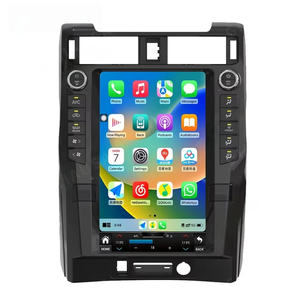 YL أندرويد 13 شاشة تعمل باللمس لتويوتا 4 عداء 2010-2022 راديو السيارة الوسائط المتعددة ستيريو نظام تحديد المواقع أندرويد السيارات اللاسلكية CarPlay رئيس وحدة #5