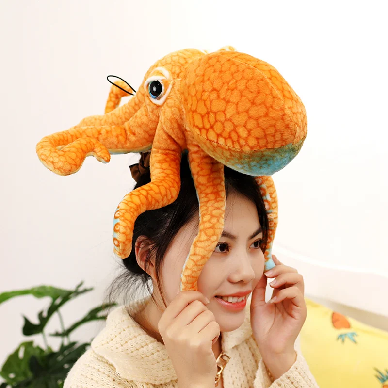 Simulation Marine Life Octopus Plush Toys Stuffed Animal Dolls Funny Octopus Realistic Squid High Quality Gifts For Friends