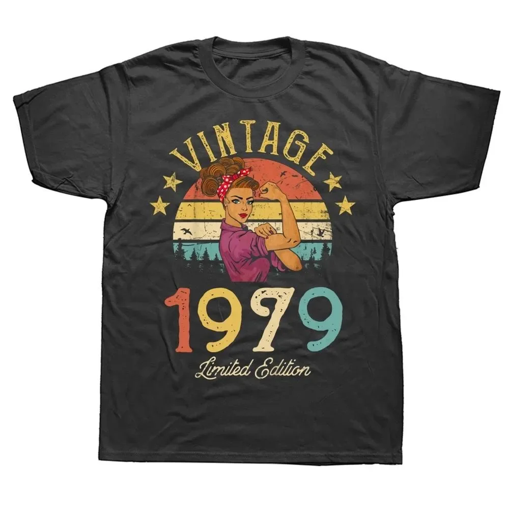 Graphic Streetwear Short Sleeve Birthday Gifts Summer Style T-shirt Mens Clothing Novelty Vintage Made In 1976 1979 TShirts