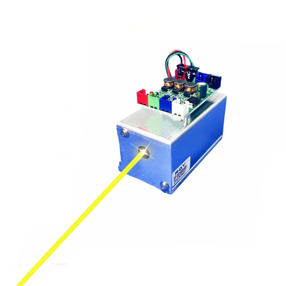 Yellow Laser Synthesis Module, Gold Light Source, Research Detection 500mW