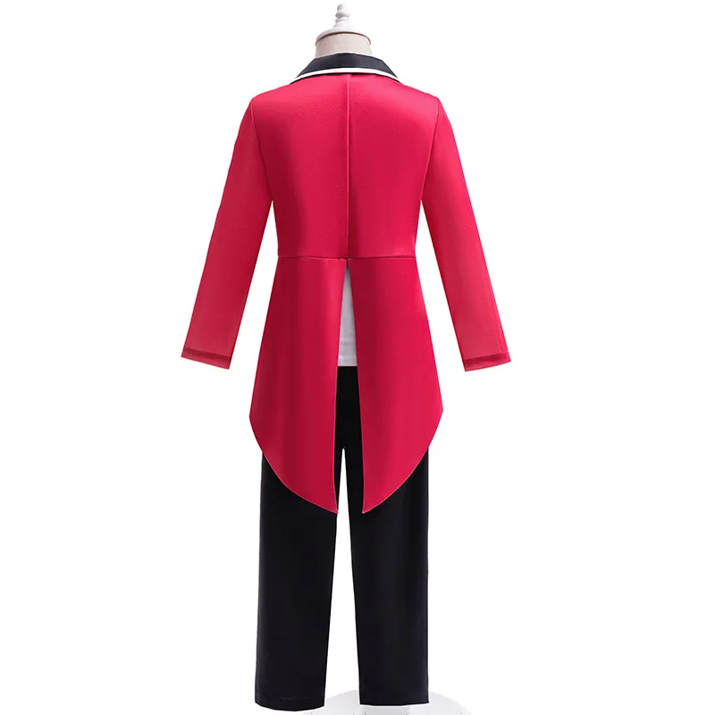 어메이징 디지털 서커스 코스프레 코스튬, 소년 패션 턱시도 테일 코트, 정장 의상, 할로윈 카니발 파티 코스튬