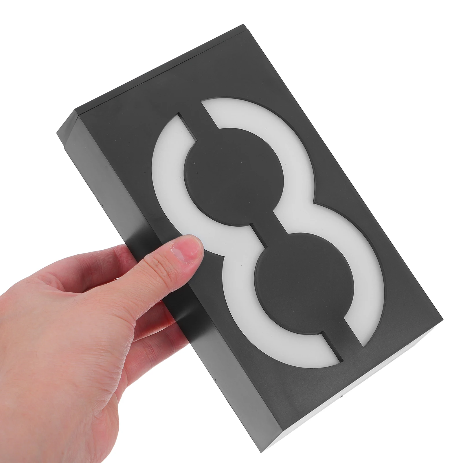 

Solar Powered Address Sign Door Plate Number Plaque Light Weather Resistant Waterproof Easy Installation No Wiring For