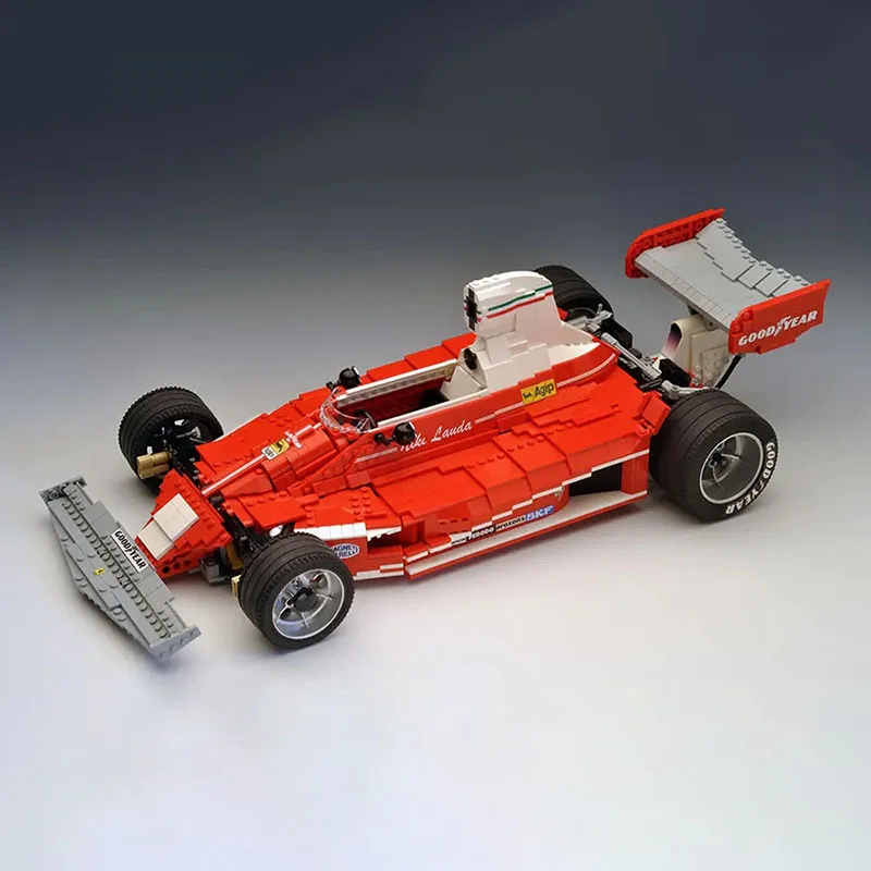 

XingBao 03023 Red F1 Formula Racing Model MOC Technical Sports Car Series DIY Toys Building Blocks Gift For Boys 2405Pcs