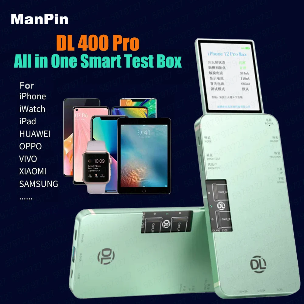 For iPhone DL400Pro Screen Tester 17Pro Max 17Air 17 16Pro 15Pro Display Touch Testing True Tone Repair For iPad iWatch Samsung