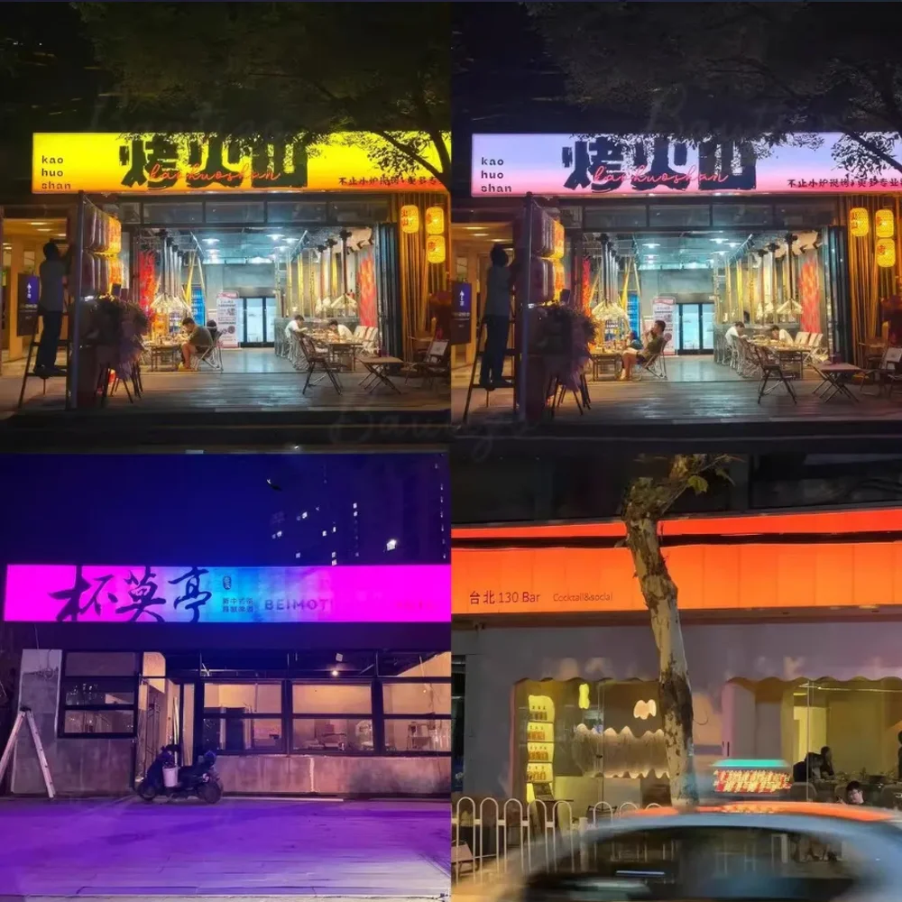 Custom Light Box Sign RGB Light Box For Live Room Decor Illuminated Signage for Business Advertising Light Box